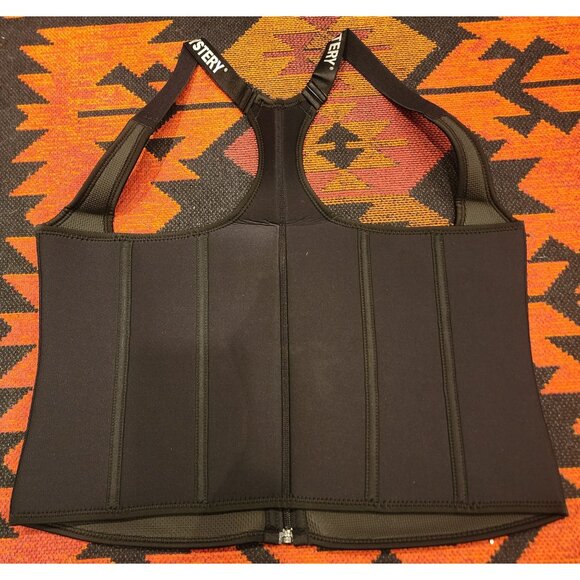 Mermaids Mystery Women's Sauna Waist Trainer Vest 3XL Neoprene Spandex Black - Picture 7 of 16